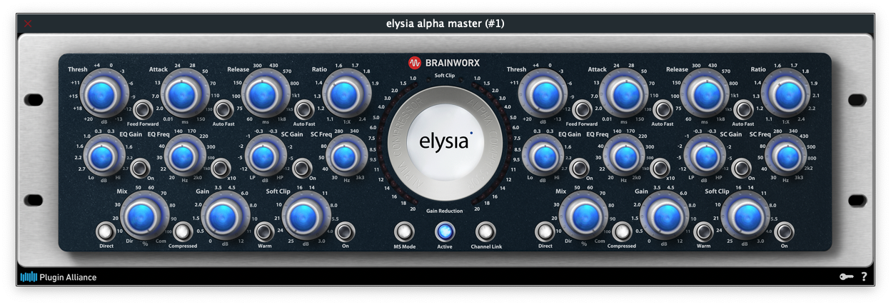 Plugin Alliance elysia alpha compressor